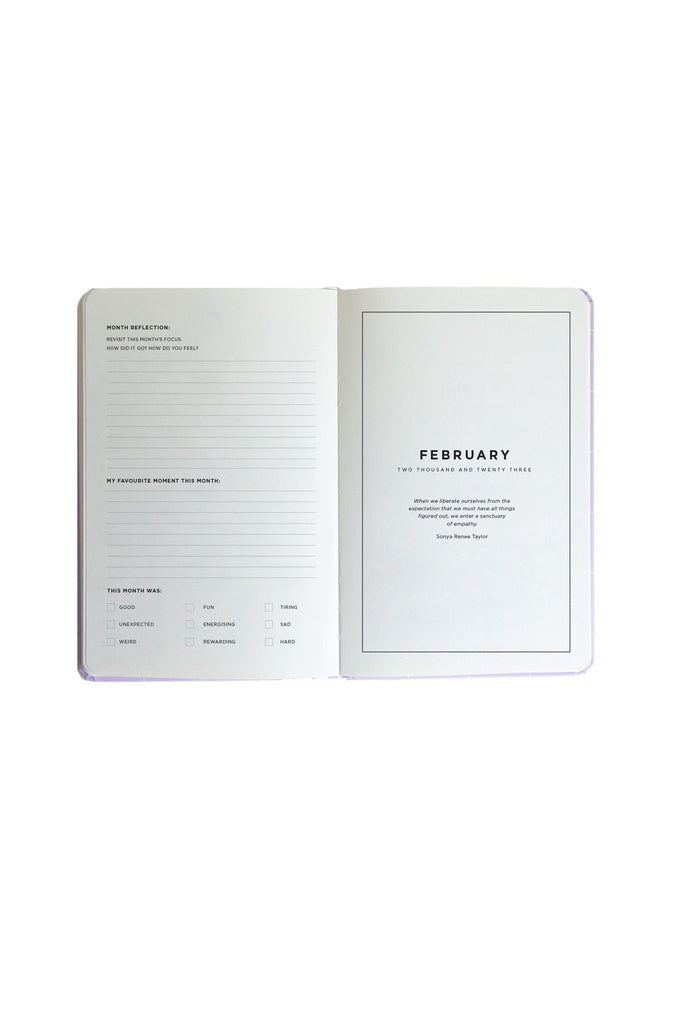 2024 Weekly Planner | Scribble Orange