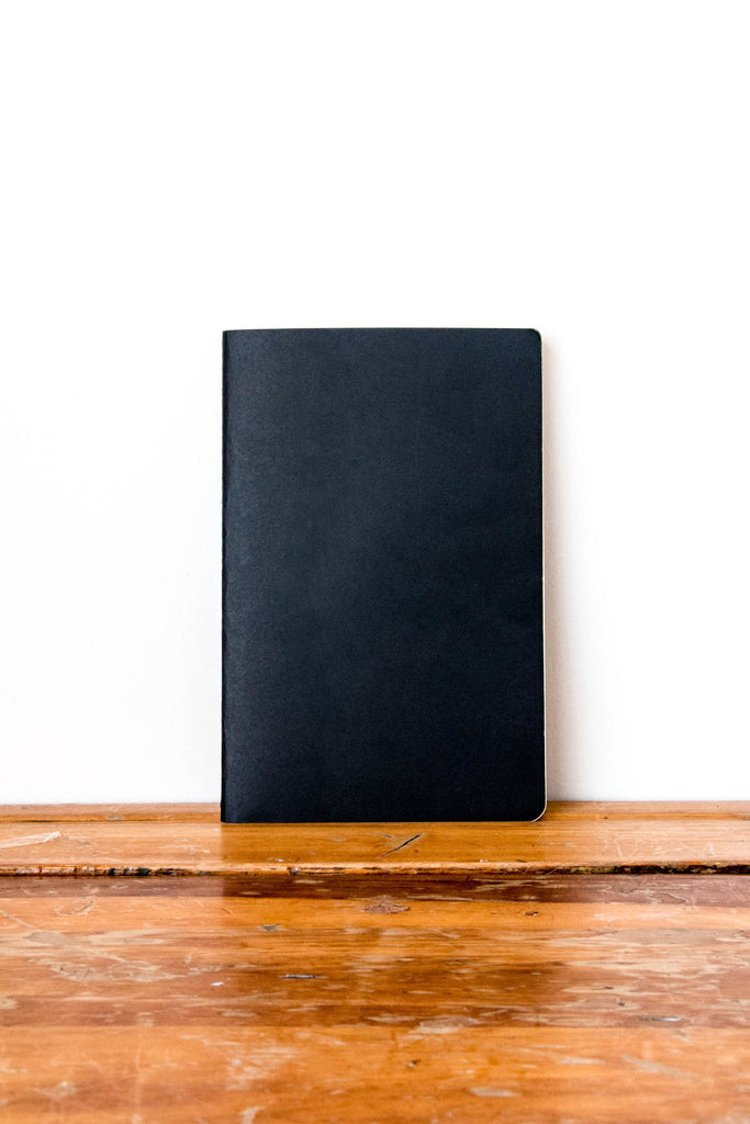 A5 Soft Cover Notebook – Black | Seconds