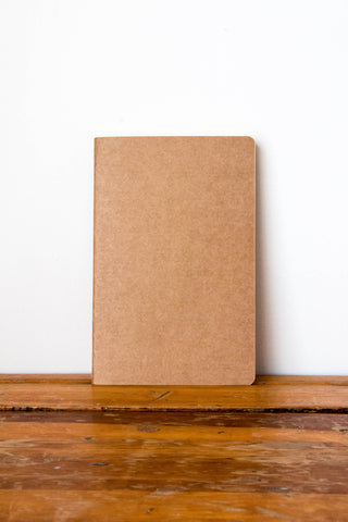 A5 Soft Cover Notebook – Kraft